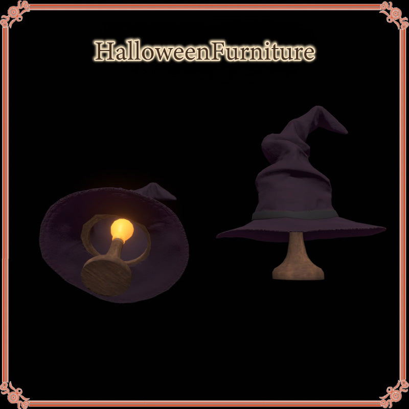 [20251021 - ] "IKA 3DCG art studio" Halloween Furniture (29 items) [For VRChat]