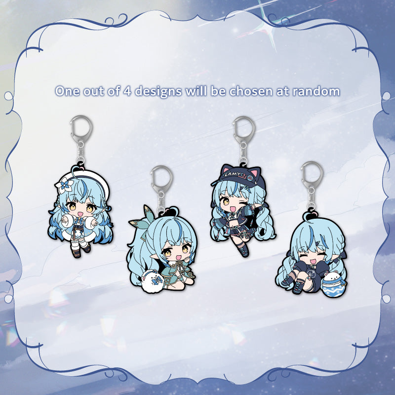 [20250812 - 20250916] "雪花菈米 活动5周年纪念" 随机橡胶钥匙扣