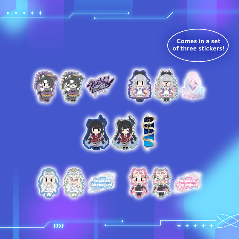 [20250830 - 20251006] "hololive English -Advent- 2周年纪念" 贴纸套装（2024 万圣节ver.）