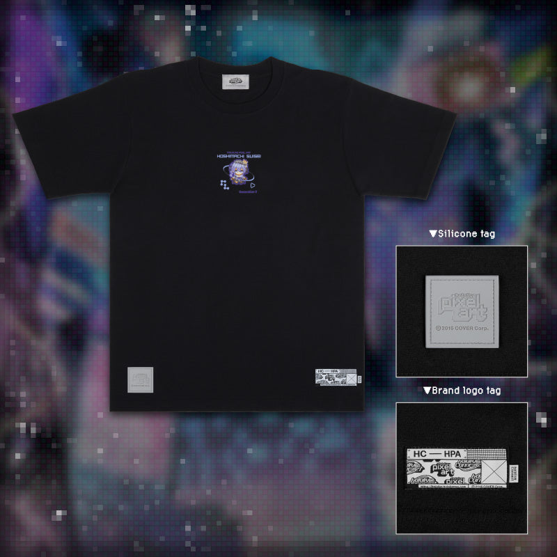 [20240912 - ] "hololive Connect hololive pixel art 0期生" Black ver. T恤