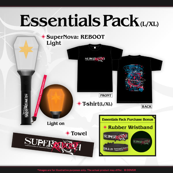 Advanced shipping】Hoshimachi Suisei Live “SuperNova: REBOOT