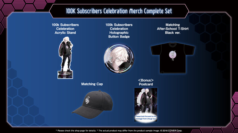 [20241117 - 20241223] "Utsugi Uyu 100K Subscribers Celebration" Merch Complete Set