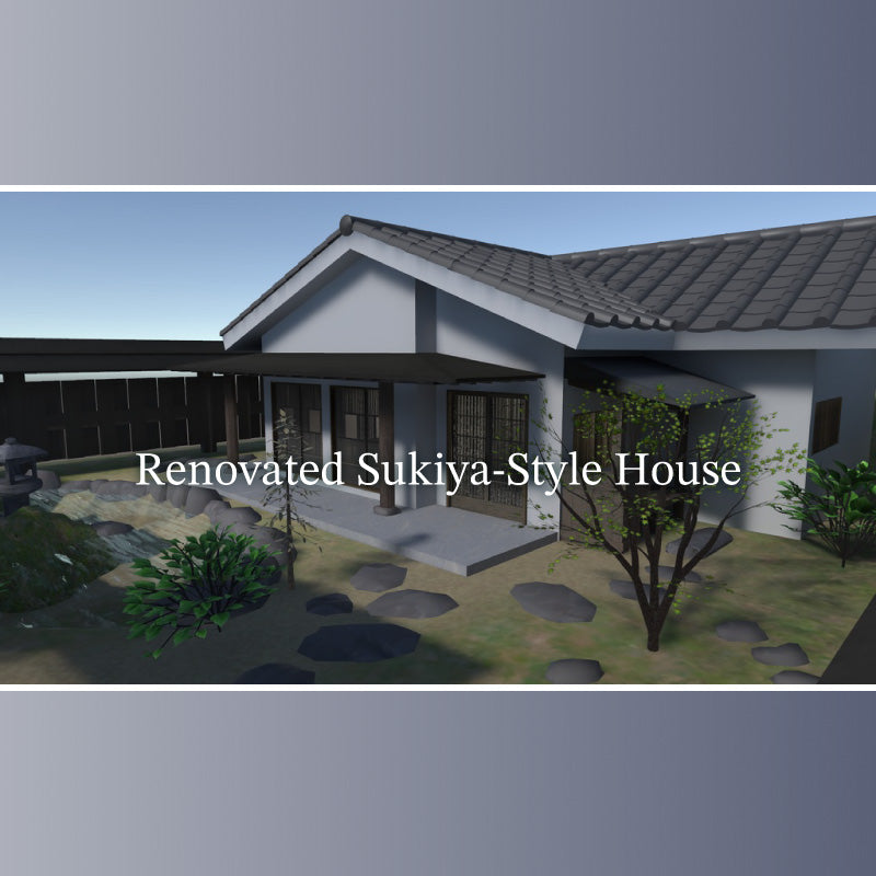 「monoTone」บ้านสไตล์ Sukiya รีโนเวต [เวิลด์สำหรับ VRC]