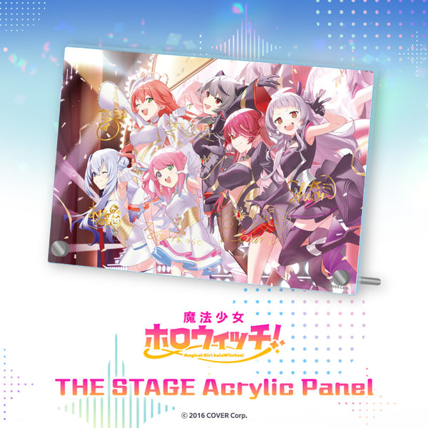 [20240921 - 20241021] "Magical Girl holoWitches! Merch" THE STAGE Acrylic Panel