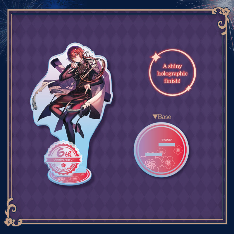 [20250608 - 20250714] "花咲雅 活动6周年纪念" 极光色亚克力立牌
