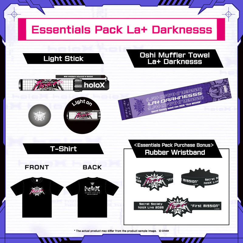 Secret Society holoX Live 2026 “First MISSION” Concert Merch