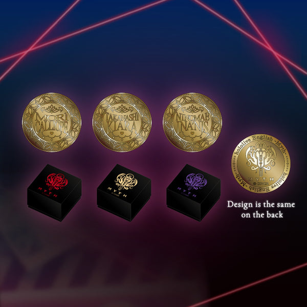 [20250921 - 20251027] "hololive English -Myth- 5th Anniversary Celebration" Coin Medal