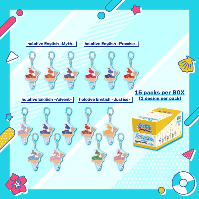 [20250709 - ] "holoNatsu Paradise Merch vol.1" Random Acrylic Charm