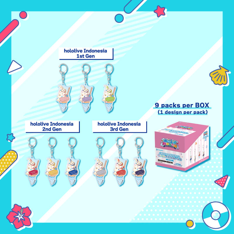 [20250709 - ] "holoNatsu Paradise Merch vol.1" Random Acrylic Charm