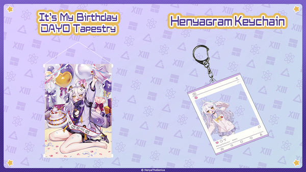 [20250914 - 20250930] "Henya The Genius生日纪念2025" 全套套装