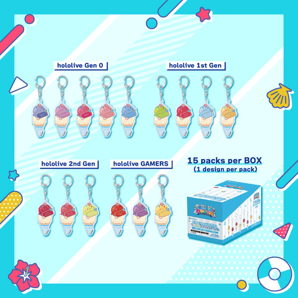 [20250709 - ] "holoNatsu Paradise Merch vol.1" Random Acrylic Charm