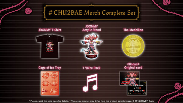 [20241027 - 20241202] "Hakos Baelz ＃ CHU2BAE Merch" Merch Complete Set