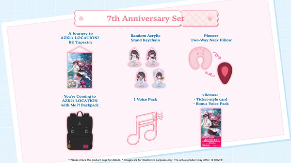 [20251115 - 20251215] "AZKi 7th Anniversary" Merch Complete Set
