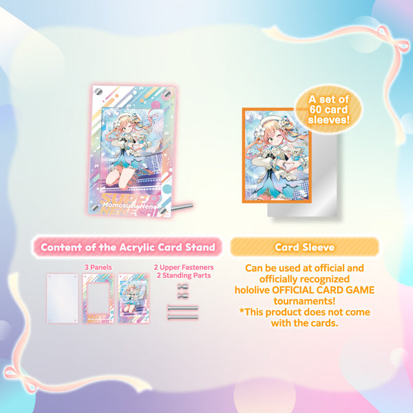 [20250813 - 20250916] "桃铃音音 活动5周年纪念" 亚克力卡牌支架&卡牌保护套