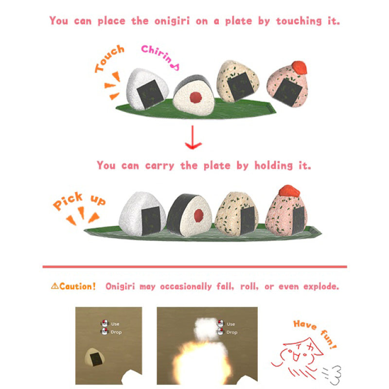 Onigiri-Making 58-Piece Cooking Gimmick Asset | Geek Jack VR