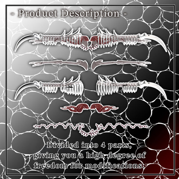 [20251107 - ] "t-shop"【VRChat】神哭系列第 2 弹 异腕神哭Graspless【对应所有avatar】