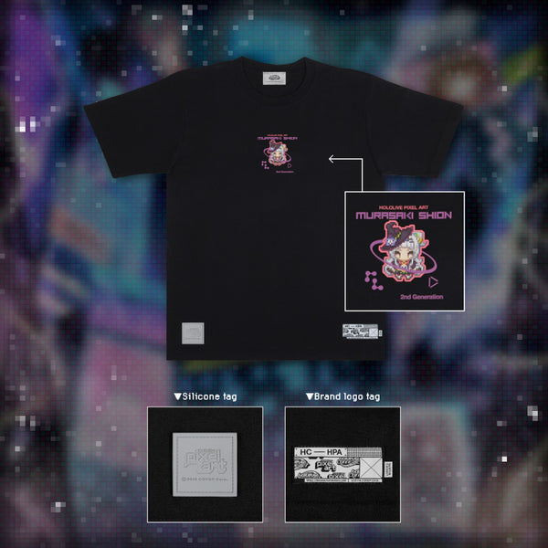 [20250117 - ] hololive Connect hololive pixel art Generation 2" Black ver. T-Shirt