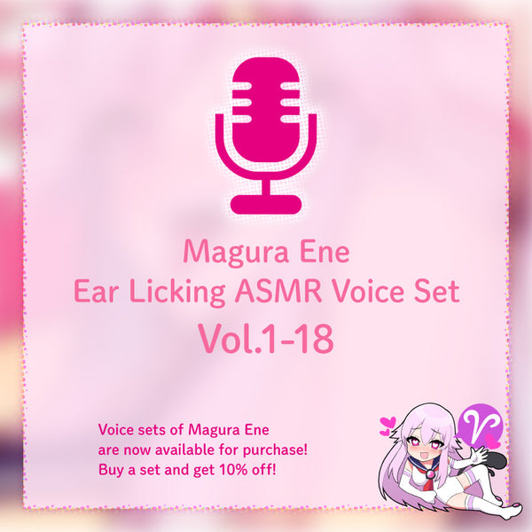 [20241214 - ] "MAGURA ENE"【R-15】ASMR Ear-Licking Voice Set Vol.1-18