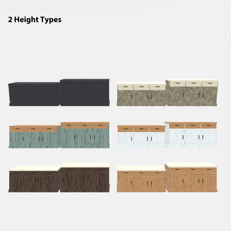 [20250218 - ] "IKA 3DCG art studio" A Set That Started as a Kitchen but Grew into a Garden (Approx. 530 Items)