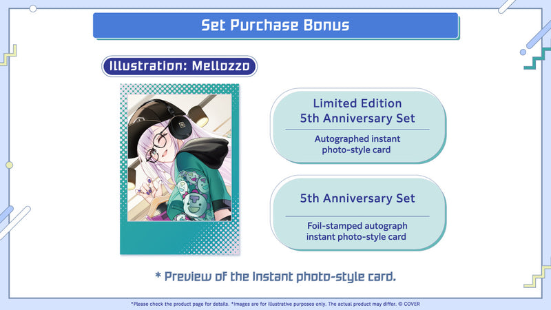 [20251206 - 20260113] [Limited Quantity/Handwritten Bonus] "Pavolia Reine 5th Anniversary" Merch Complete Set Limited Edition