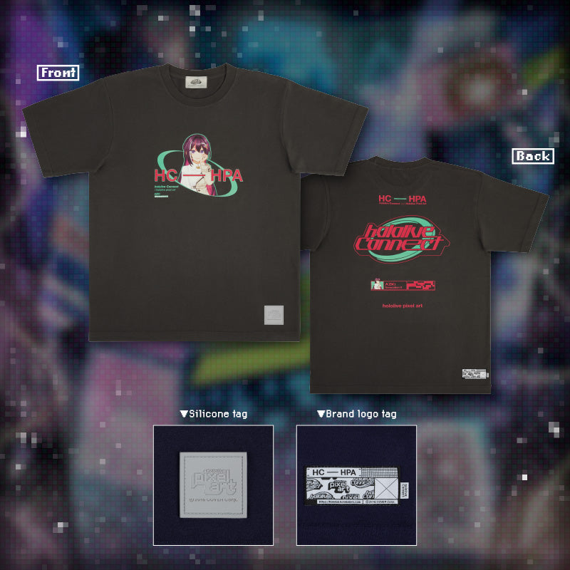 [20240912 - ] "hololive Connect hololive pixel art Generation 0" Colored ver. T-Shirt