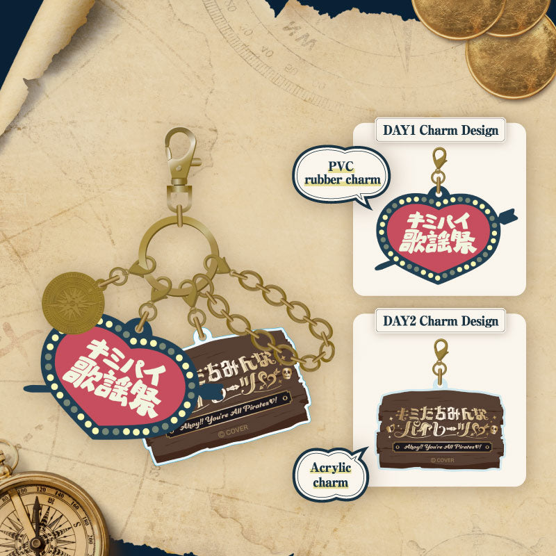 "Houshou Marine 1st Live "Ahoy!! You're All Pirates♡" Concert Merch Made to order" Motif Keychain