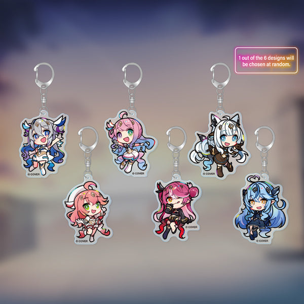 [20250830 - ] "Magical Girl holoWitches! 2025 Key Visual Merch" Random Mini Character Acrylic Keychain