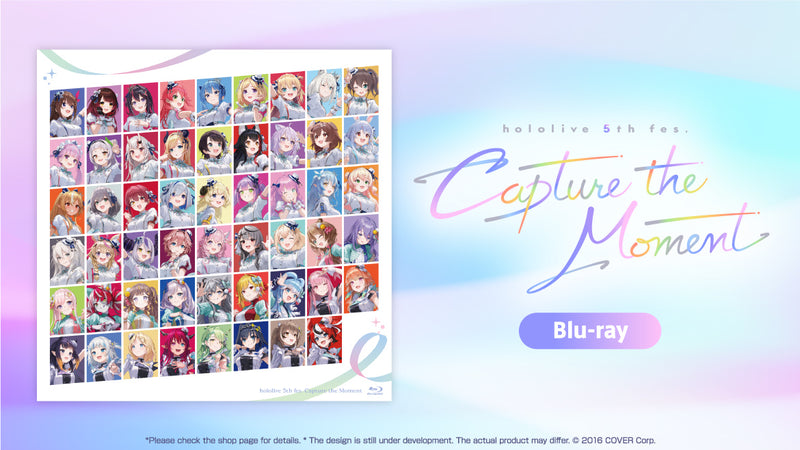 [20240914 - 20241015] "hololive 5th fes. Capture the Moment" Blu-ray