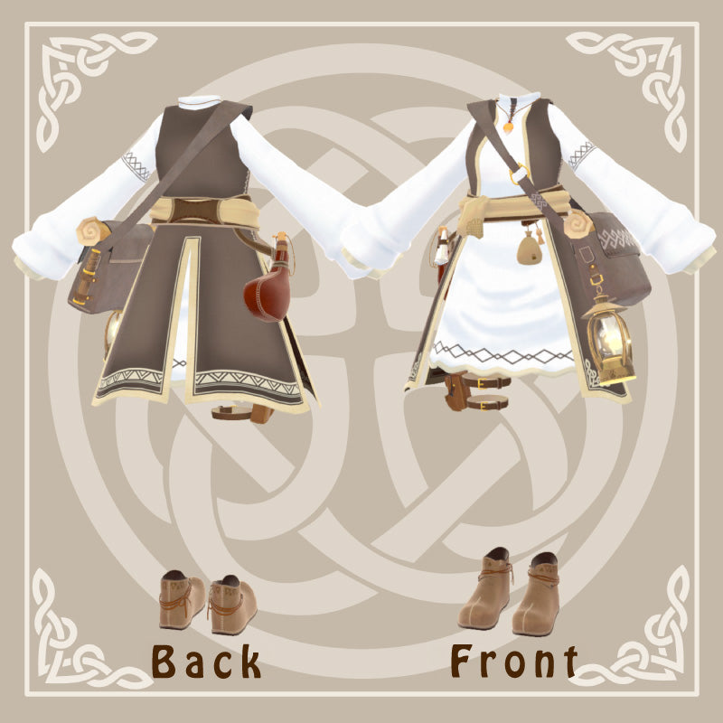 [20251121 - ] "Eichi" 旅人穿搭 [兼容10款avatar] (VRChat适用)