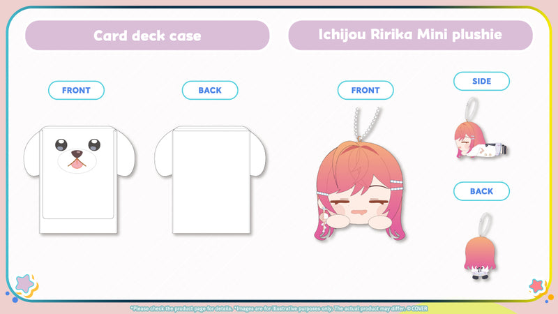 [20251203 - 20260105] "一条莉莉华 holo Indie应援大使 1.5周年纪念周边" 全套套装