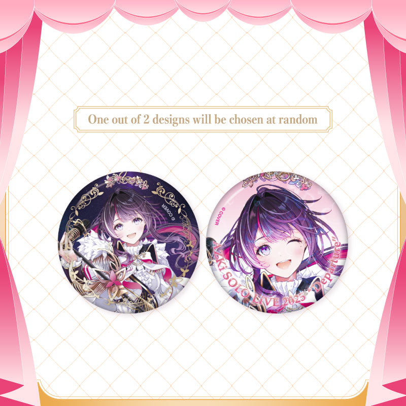 [Secondary order] AZKi SOLO LiVE 2025 "Departure" Concert Merch - Random Button Badge