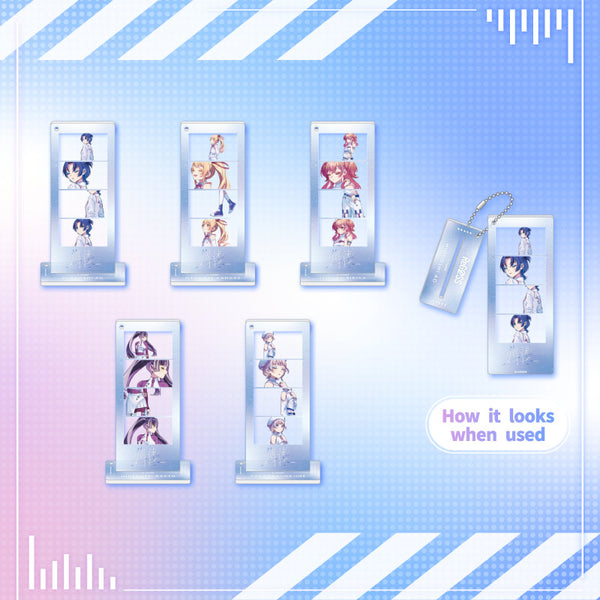 [20250114 - ] "ReGLOSS's PLAYLIST 05" 4CUT Acrylic Stand Keychain