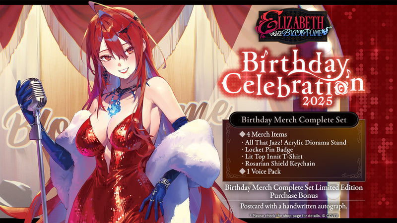 [20250425 - 20250526] [预约生产/复印版特典] "伊丽莎白·露丝·布拉德弗雷姆 生日纪念2025" 全套套装