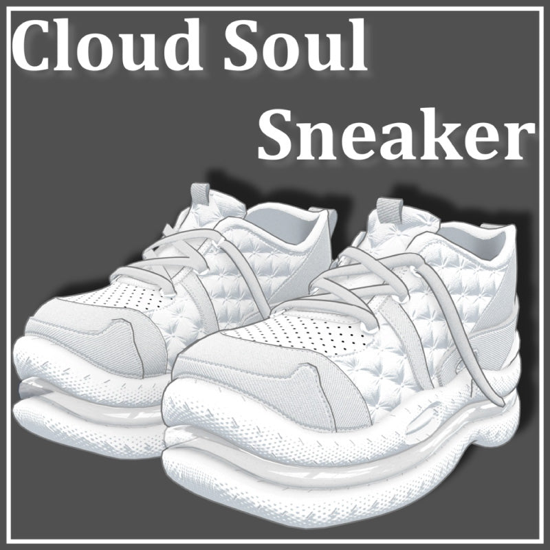 [20251127 - ] "Shop YahoYaho" Cloud Soul Sneaker (For VRChat)