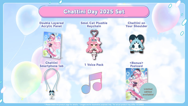 [20251020 - 20251125] [Limited Quantity/Handwritten Bonus] "Raora Panthera Chattini Day Celebration 2025" Merch Complete Set Limited ver.