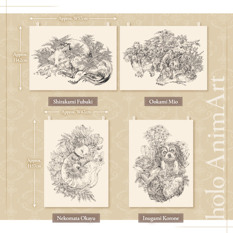 [20250425 - 20250526] "holoAnimArt vol.1" Fabric Poster
