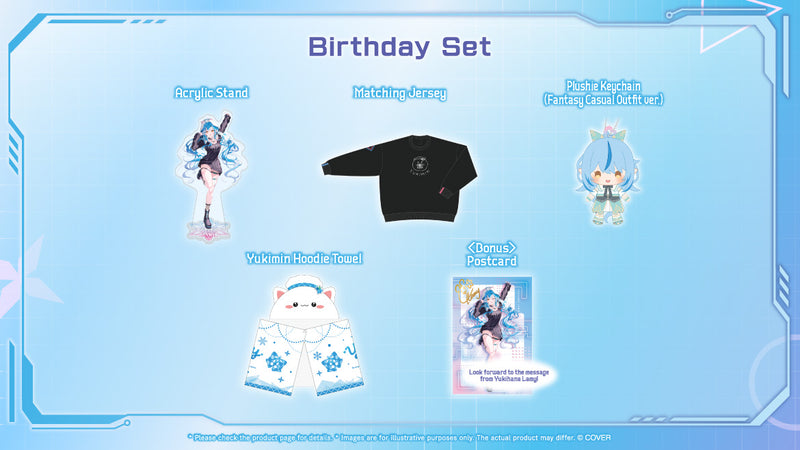 [20251115 - 20251215] "Yukihana Lamy Birthday 2025" Merch Complete Set