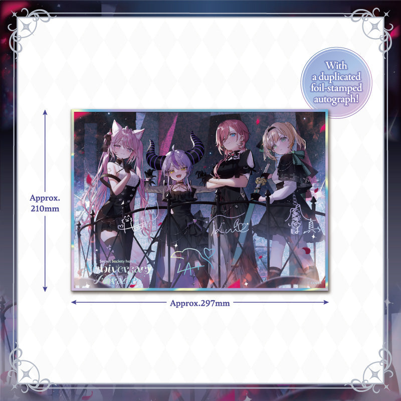 [20251201 - 20260105] "hololive Secret Society holoX Anniversary Parade" Premium Acrylic Message Board