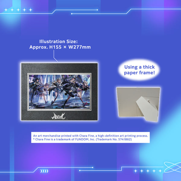 [20250830 - 20251006] "hololive English -Advent- 2周年纪念" 裱框画