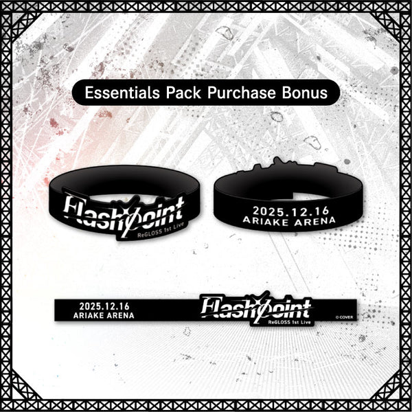 【Advanced shipping】ReGLOSS 1st Live “Flashpoint” Concert Merch - Essentials Pack