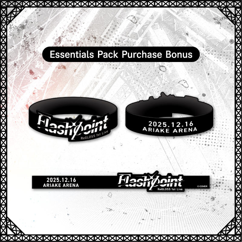 【Advanced shipping】ReGLOSS 1st Live “Flashpoint” Concert Merch - Essentials Pack