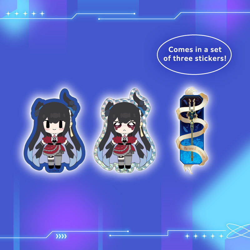 [20250830 - 20251006] "hololive English -Advent- 2周年纪念" 贴纸套装（2024 万圣节ver.）