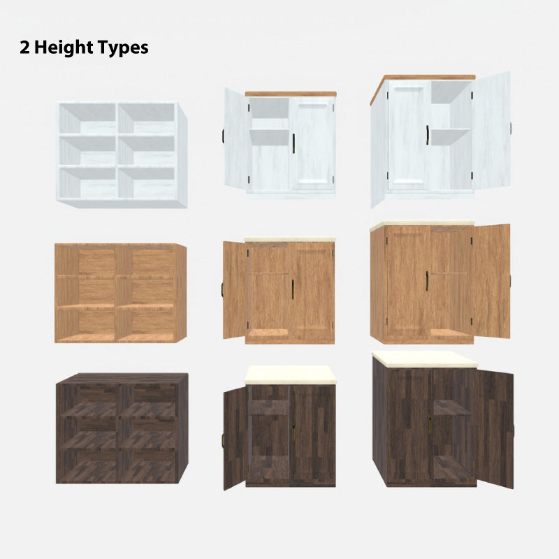 [20250218 - ] "IKA 3DCG art studio" A Set That Started as a Kitchen but Grew into a Garden (Approx. 530 Items)