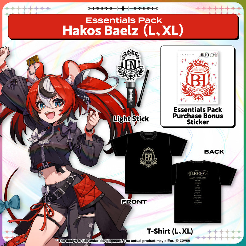 In-Stock Merch】hololive English 3rd Concert -All for One- Concert