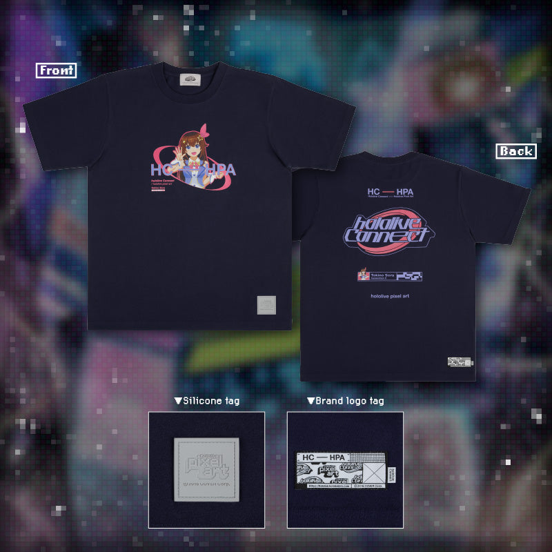 [20240912 - ] "hololive Connect hololive pixel art Generation 0" Colored ver. T-Shirt