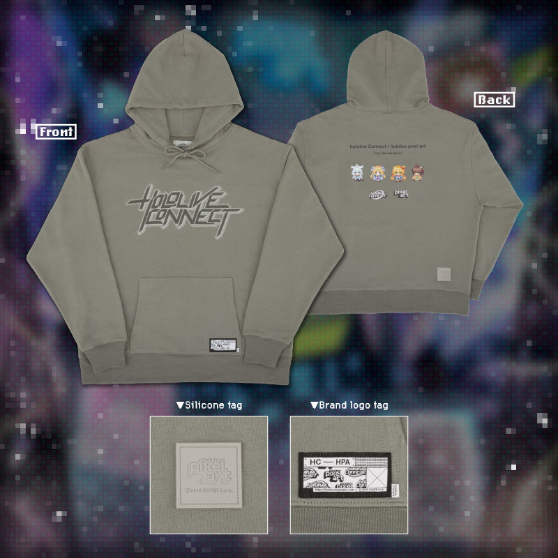 [20241125 - ] "hololive Connect hololive pixel art Generation 1" Hoodie