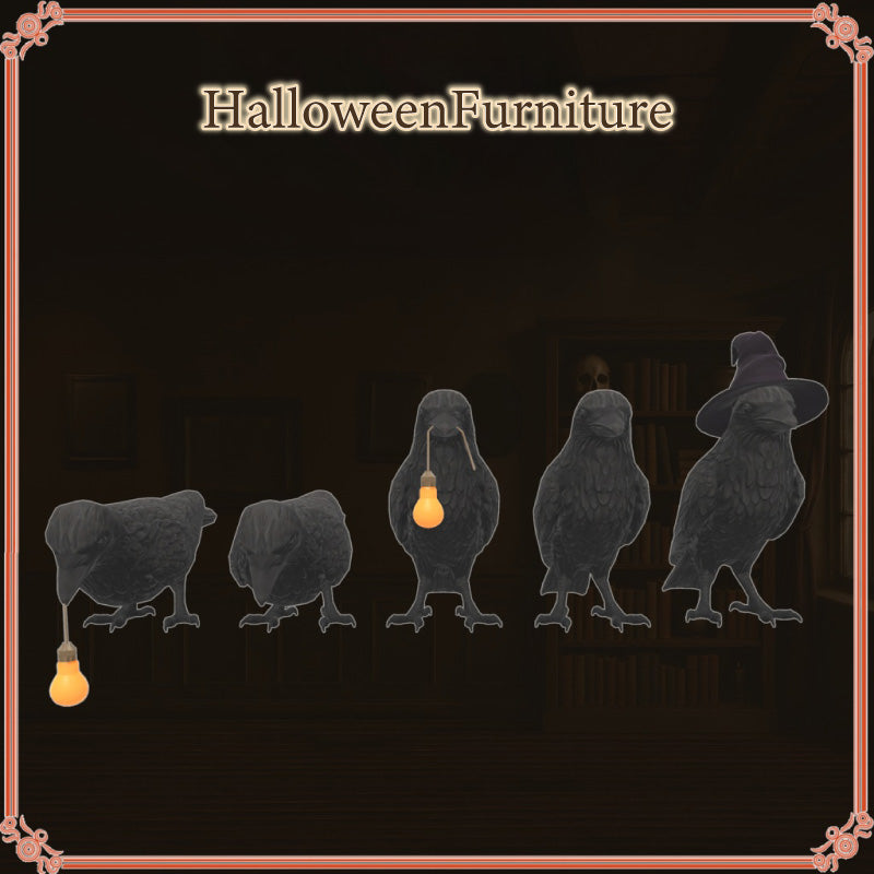 [20251021 - ] "IKA 3DCG art studio" Halloween Furniture (29 items) [For VRChat]