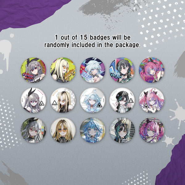 [20250930 - ] "FLOW GLOW's MIXTAPE 02" Random Button Badge