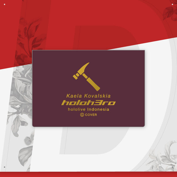 [20231028 - 20240129] "hololive Indonesia 3rd Generation 3D Debut Celebration" holoh3ro Card Case - Kaela Kovalskia