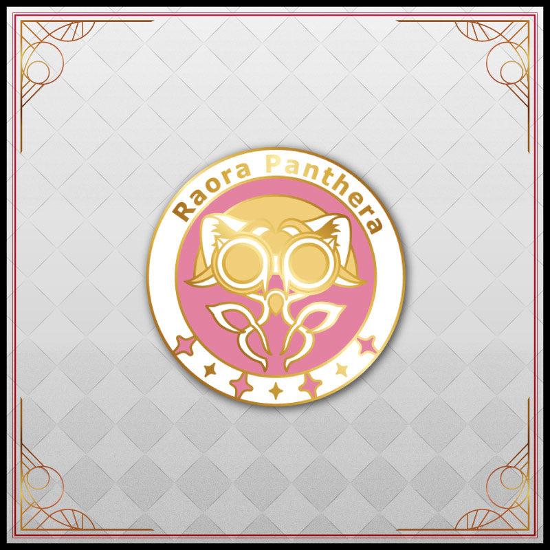 [20241229 - 20250203] "hololive English -Justice- Half-Year Anniversary" Motif Pin Badge